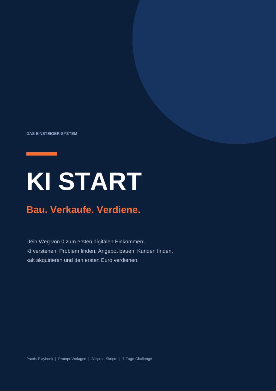 Cover des KI START Playbooks